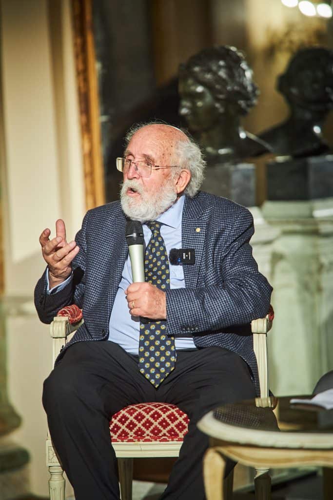 Professeur Michel Mayor, Prix Nobel de Physique 2019.