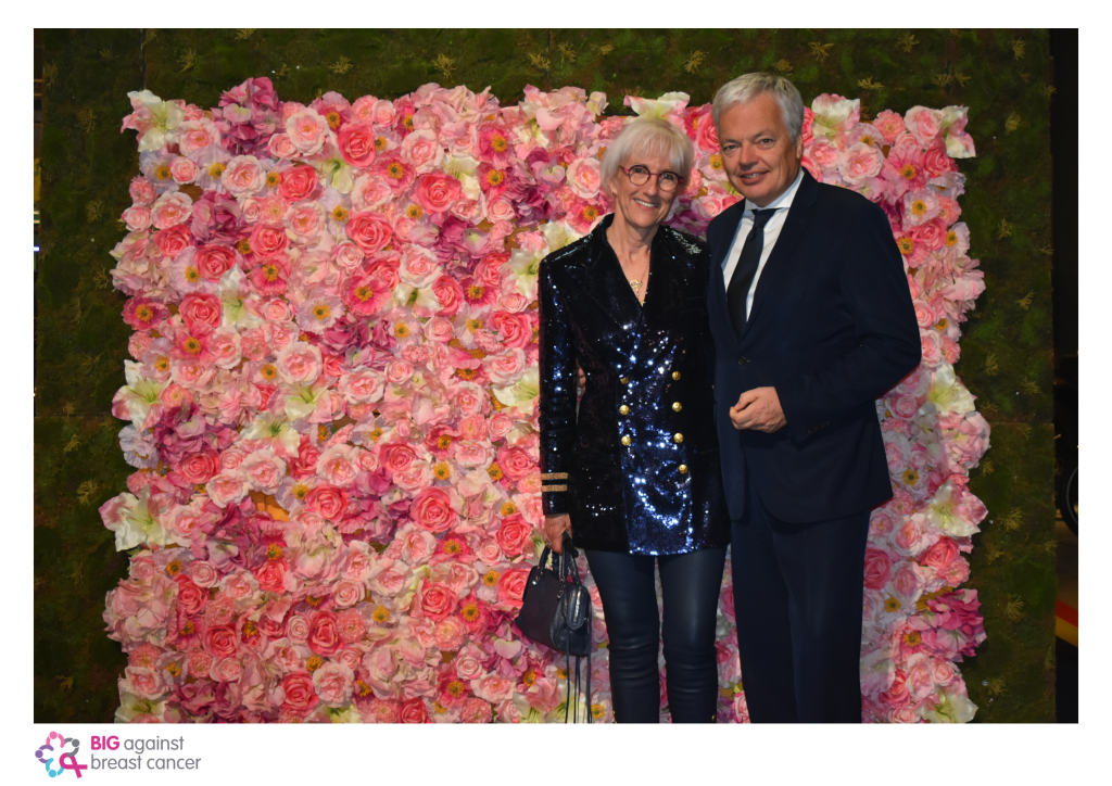 S.E. Monsieur le Ministre Reynders et son épouse.